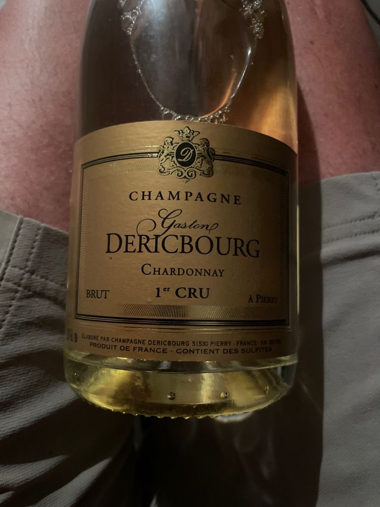 2017 Gaston Dericbourg Champagne Premier Cru Blanc De Blancs Brut