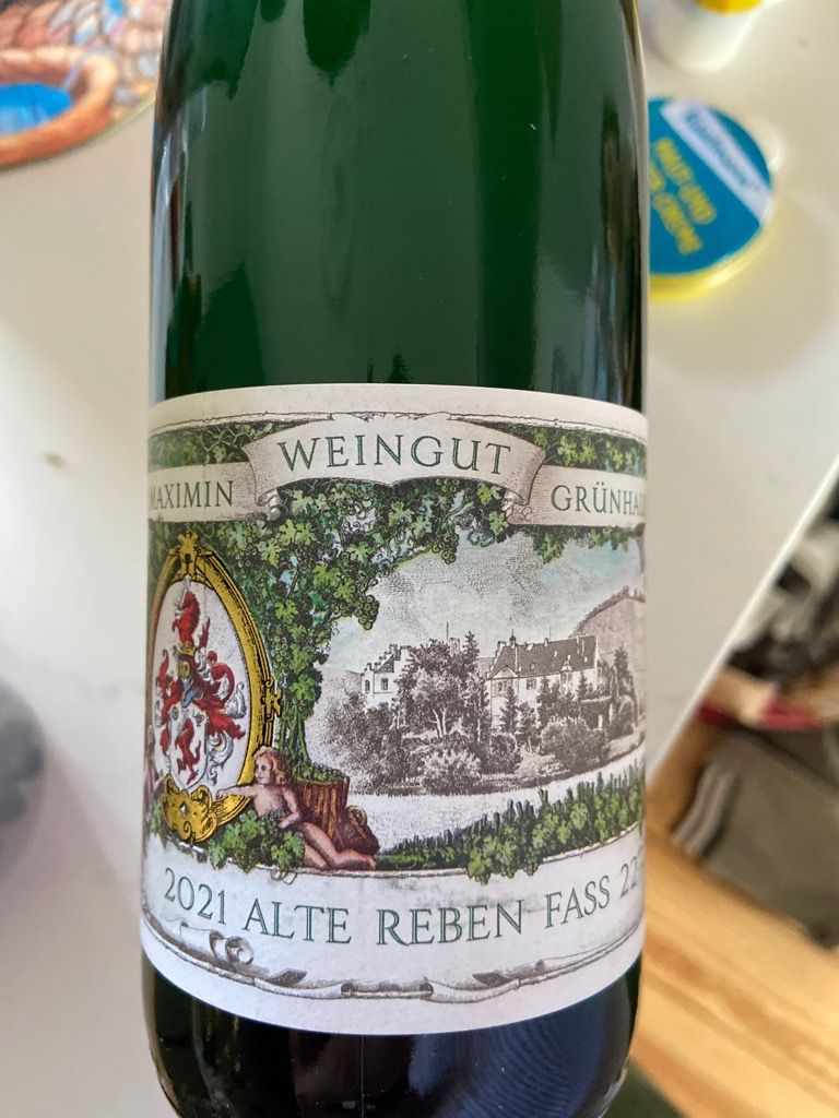 2021 Von Schubert Maximin Grünhäuser Herrenberg Riesling Alte Reben Nr