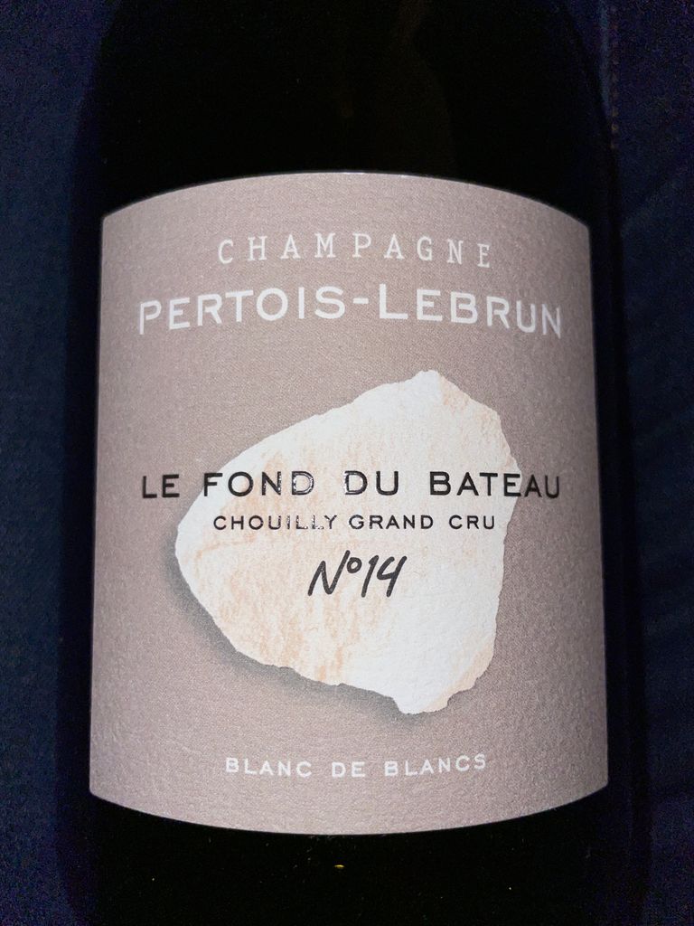 2014 Pertois Lebrun Champagne Grand Cru Le Fond Du Bateau N14 France