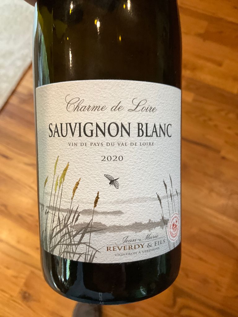 2021 Jean Reverdy Et Fils Sauvignon Blanc Charme De Loire France