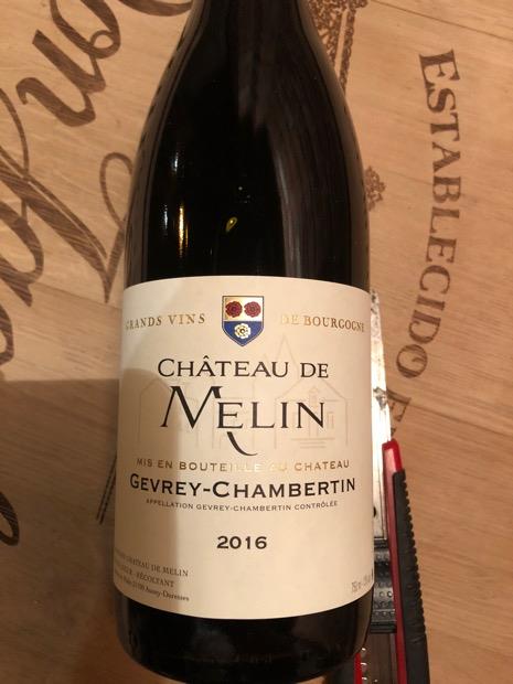 Domaine Du Ch Teau De Melin Gevrey Chambertin Chemin De La Justice