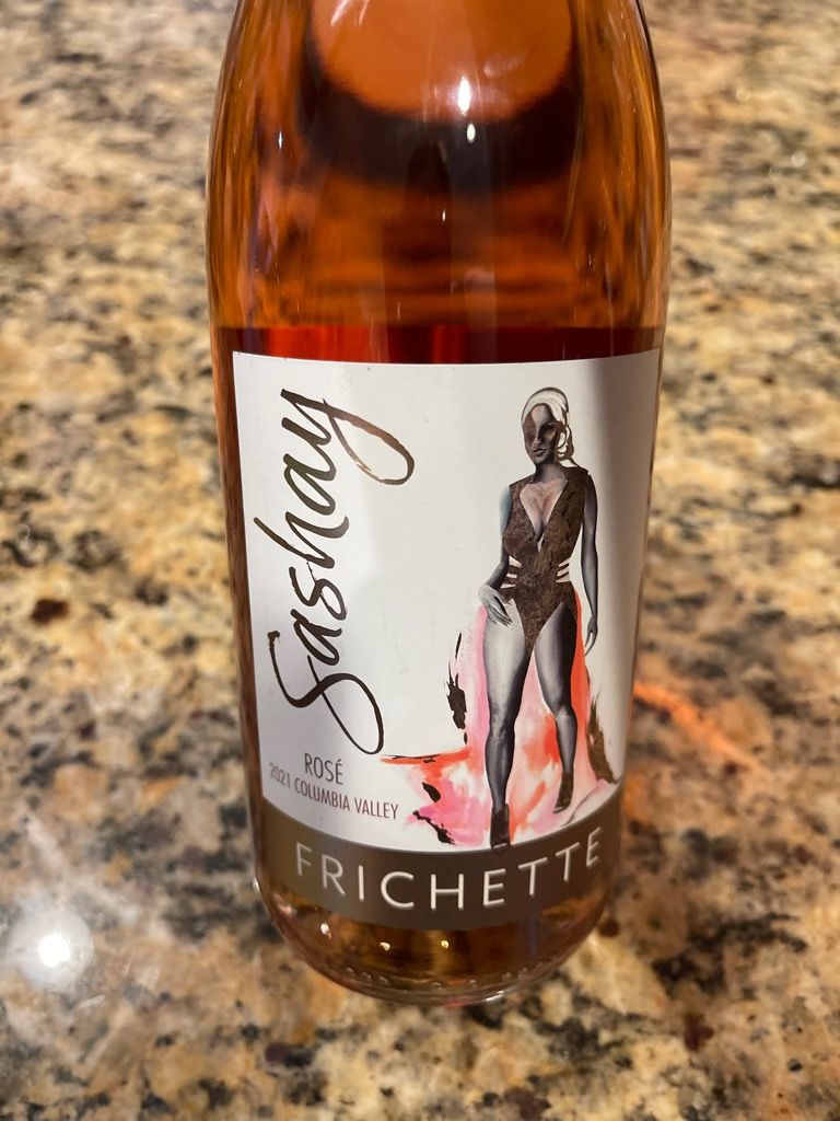 2021 Frichette Sashay Rosé of Merlot Scooteney Flats Vineyard Red