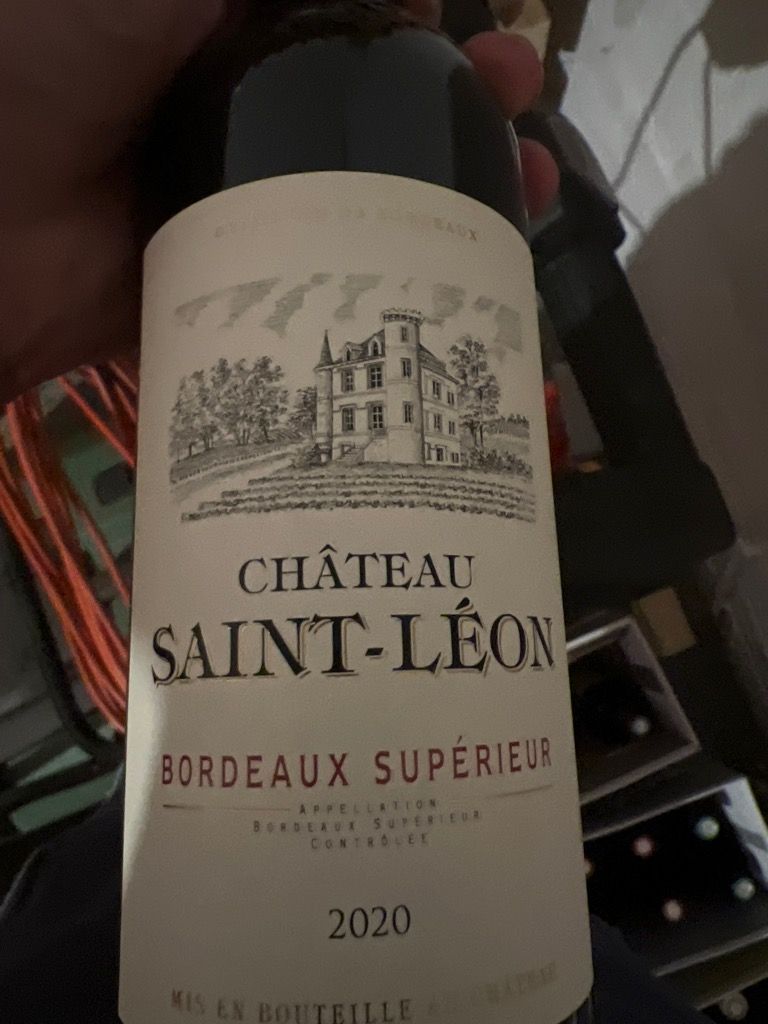 Ch Teau Saint Leon France Bordeaux Bordeaux Sup Rieur