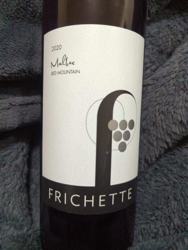 Frichette Malbec Quintessence Vineyard Usa Washington Columbia