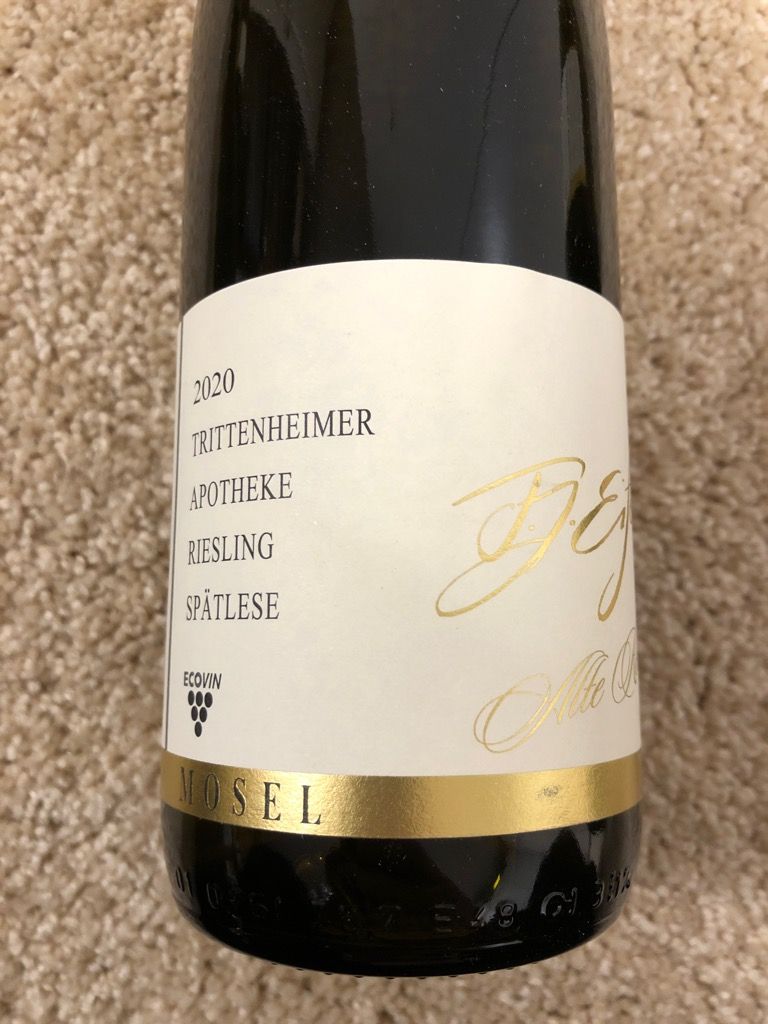 Franz Josef Eifel Trittenheimer Apotheke Riesling Sp Tlese Alte