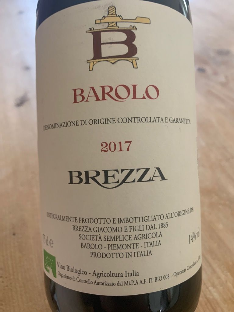 2017 Giacomo Brezza E Figli Barolo Cannubi Italy Piedmont Langhe