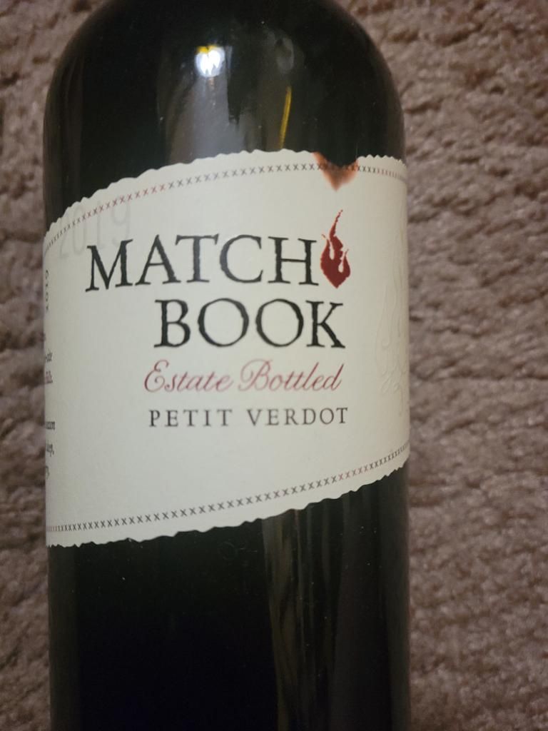 2020 Matchbook Petit Verdot USA California Central Valley Dunnigan