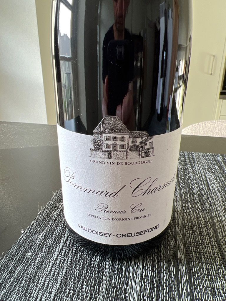 Domaine Vaudoisey Creusefond Pommard Er Cru Les Charmots France