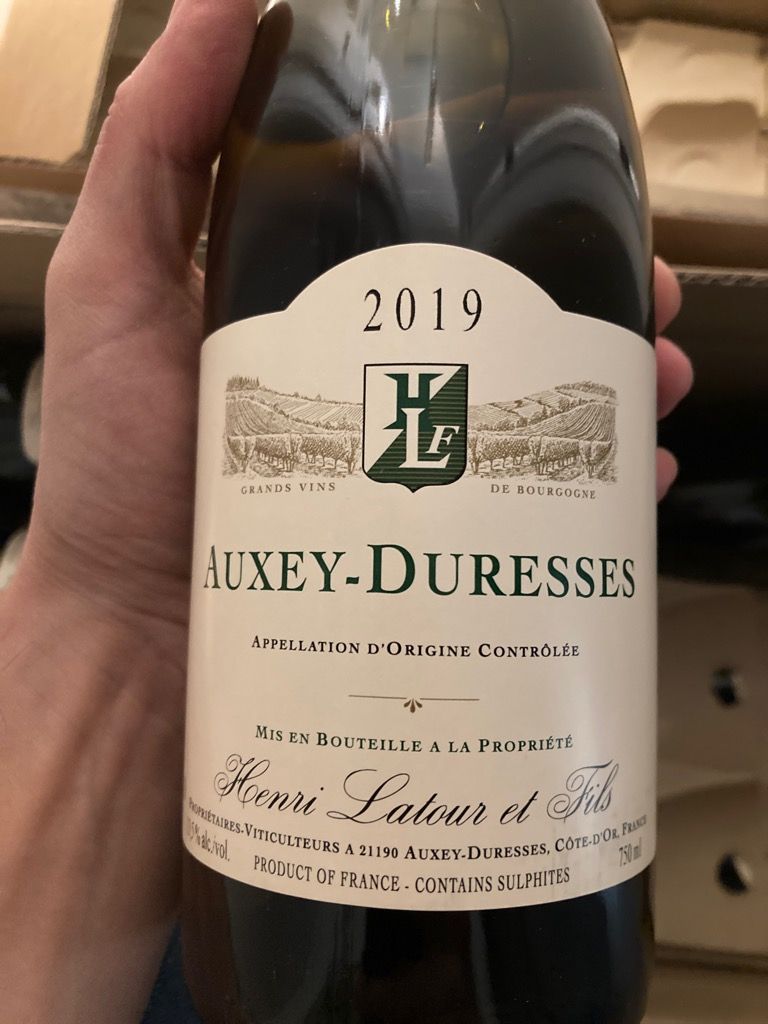 Henri Latour Auxey Duresses Blanc France Burgundy C Te De