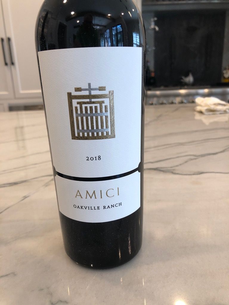 Amici Cellars Cabernet Sauvignon Oakville Ranch Usa California