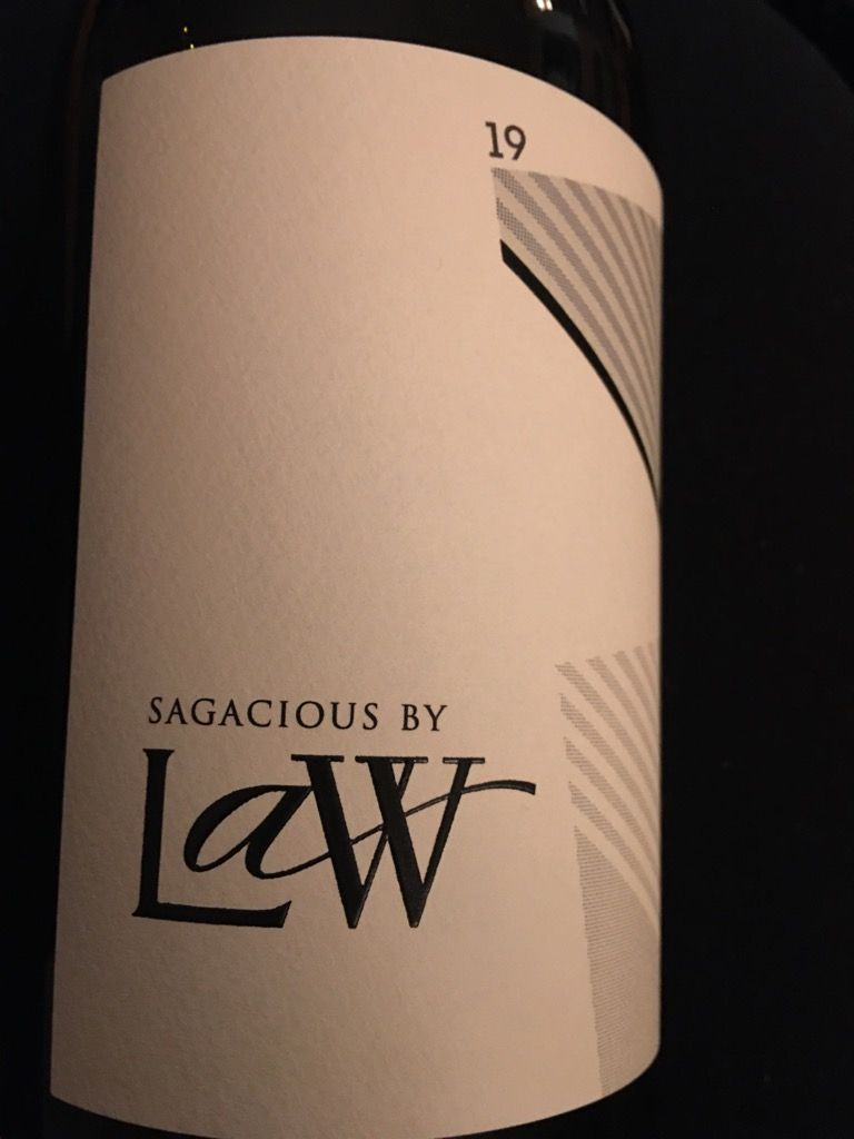 Law Estate Wines Sagacious Usa California Central Coast Paso