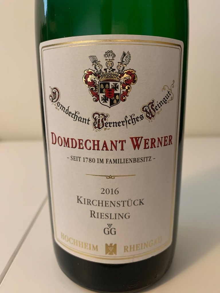 2015 Domdechant Werner Hochheimer Kirchenstück Riesling Großes Gewächs