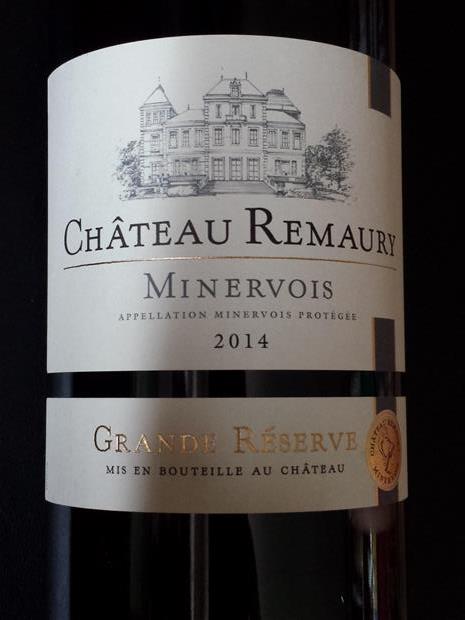 2012 Château Remaury Minervois Grande Réserve France Languedoc