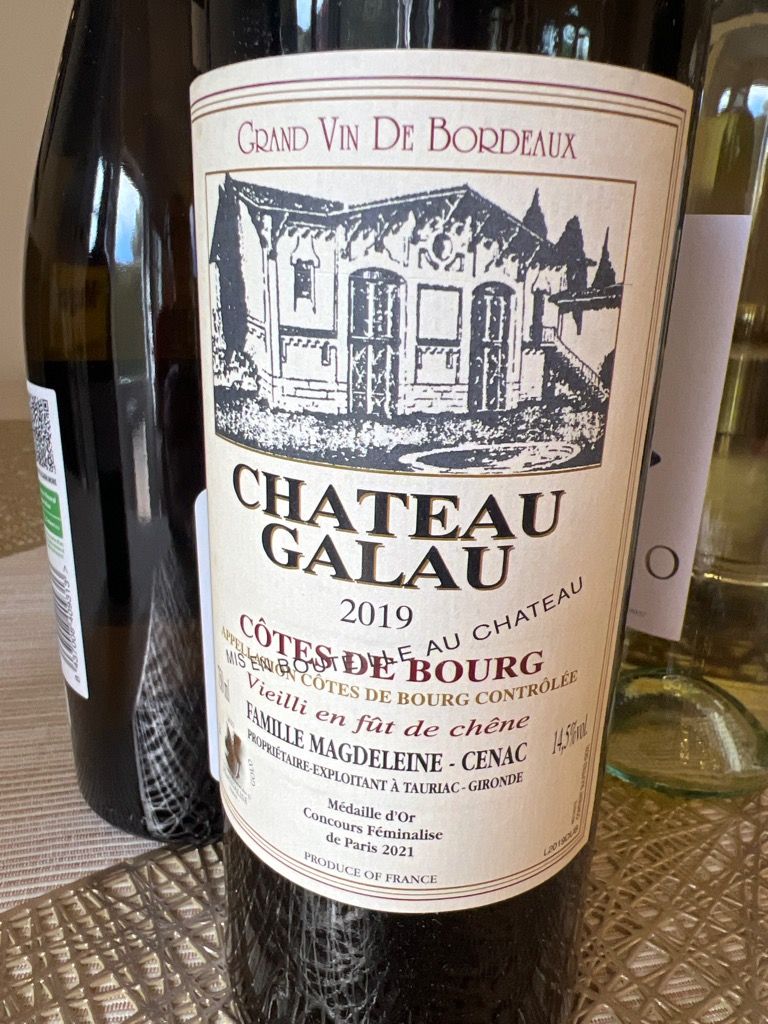 Magdeleine Cuv E Bois E Ch Teau Galau France Bordeaux C Tes De