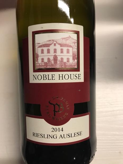 Noble House Dr Pauly Bergweiler Riesling Auslese Germany