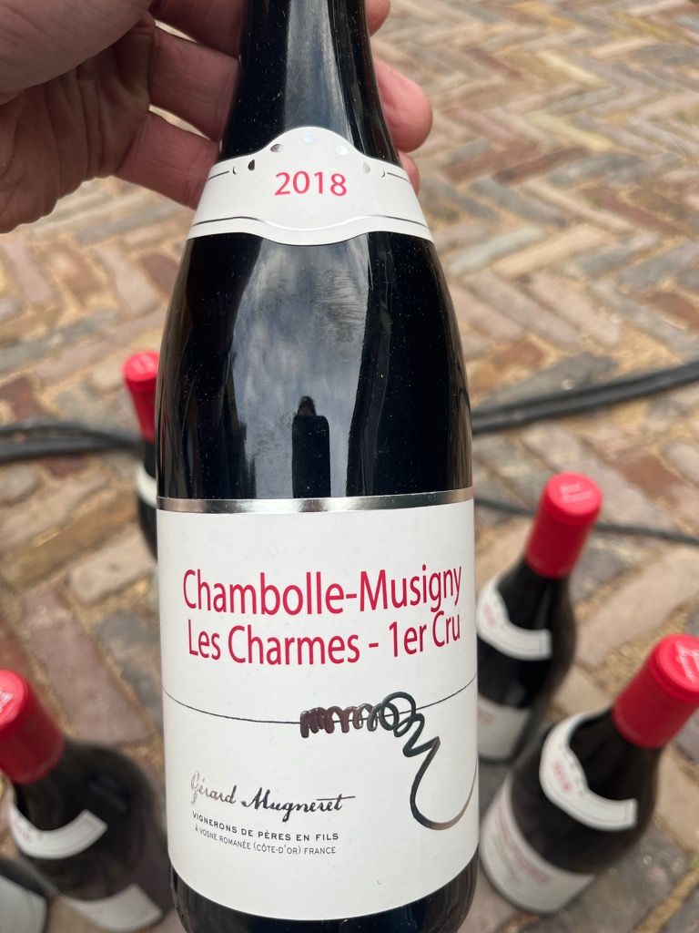 2018 Gérard Mugneret Chambolle Musigny 1er Cru Les Charmes France