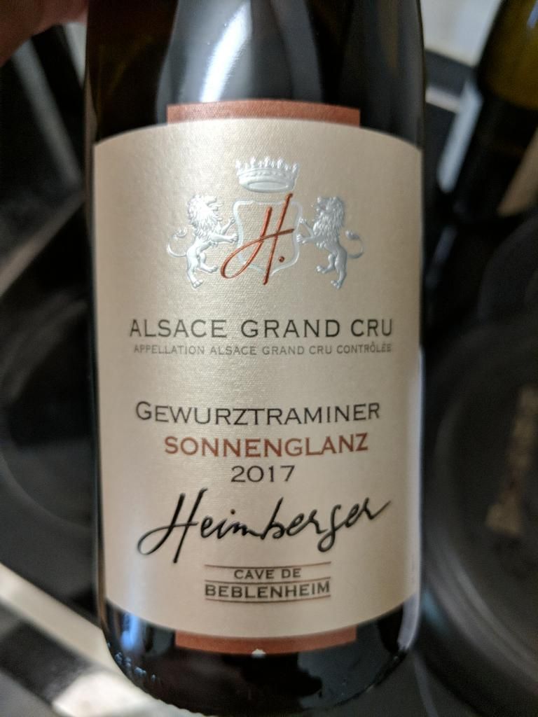 Cave De Beblenheim Gewurztraminer Sonnenglanz France Alsace