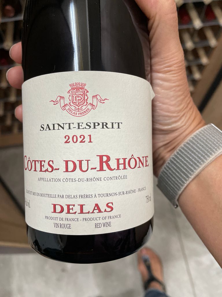 2021 Delas Frères Côtes du Rhône Rosé Saint Esprit France Rhône