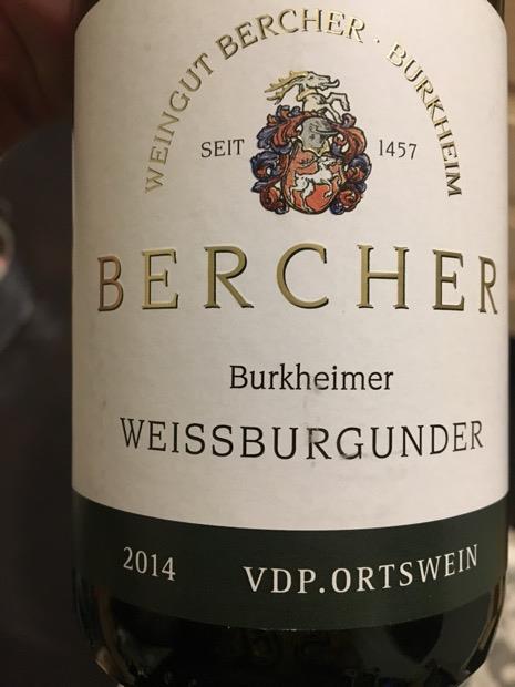 2021 Weingut Bercher Burkheimer Feuerberg Grauburgunder Großes Gewächs