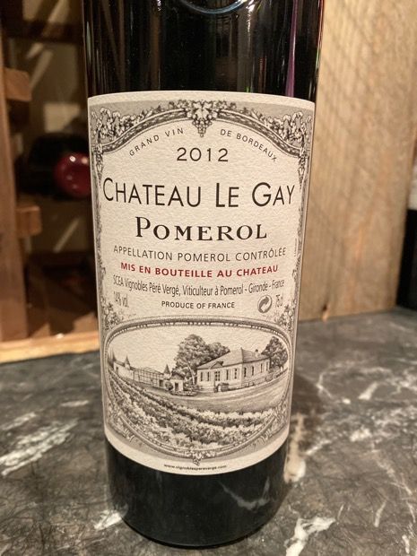 Ch Teau Le Gay Pomerol France Bordeaux Libournais Pomerol