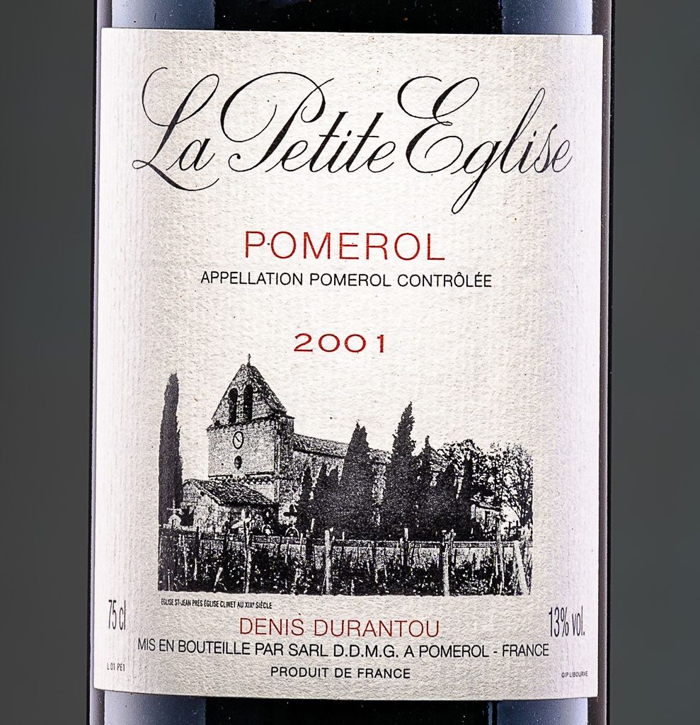 2001 La Petite Eglise France Bordeaux Libournais Pomerol