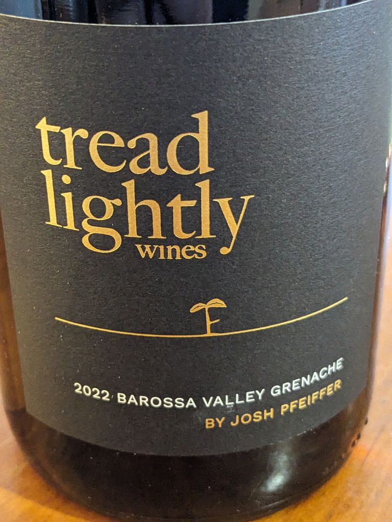 2022 Tread Lightly Wines Grenache Barossa Australia South Australia