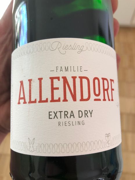 2012 Weingut Fritz Allendorf Riesling Extra Dry Germany Rheingau