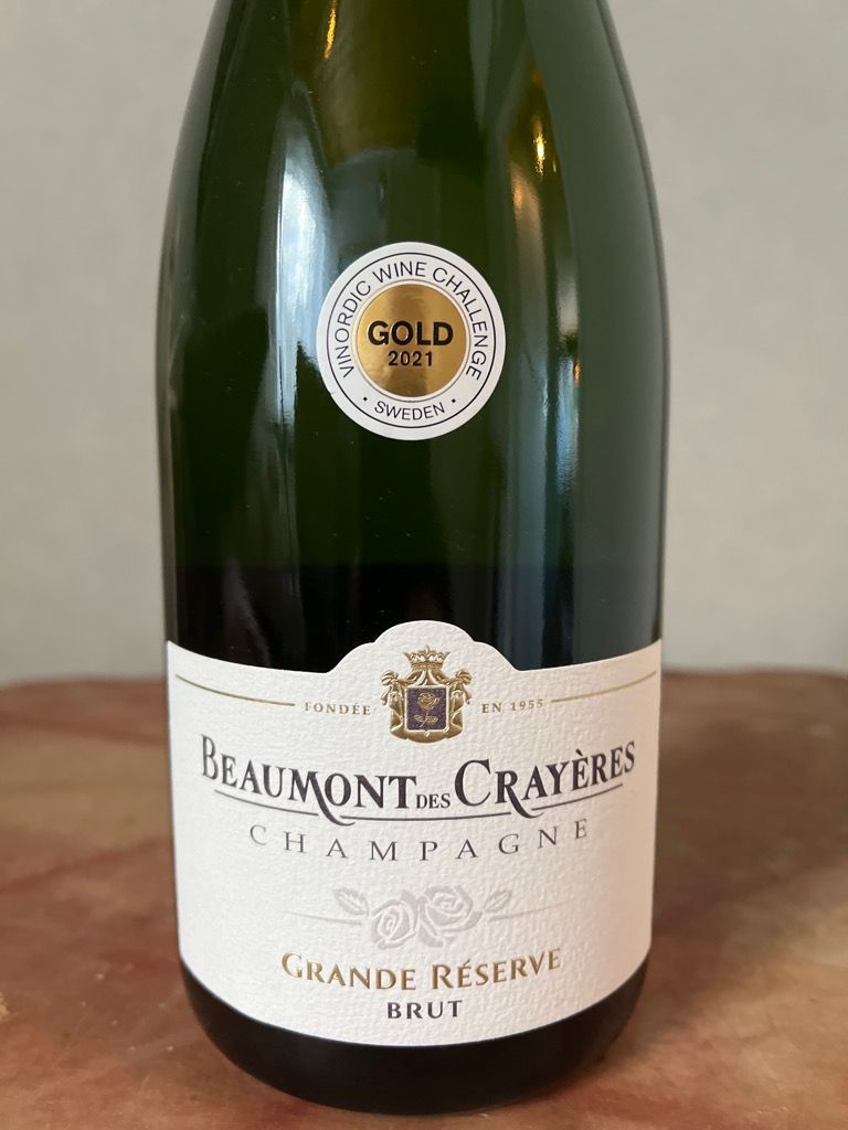 2021 Beaumont des Crayères Champagne Brut Grande Réserve France