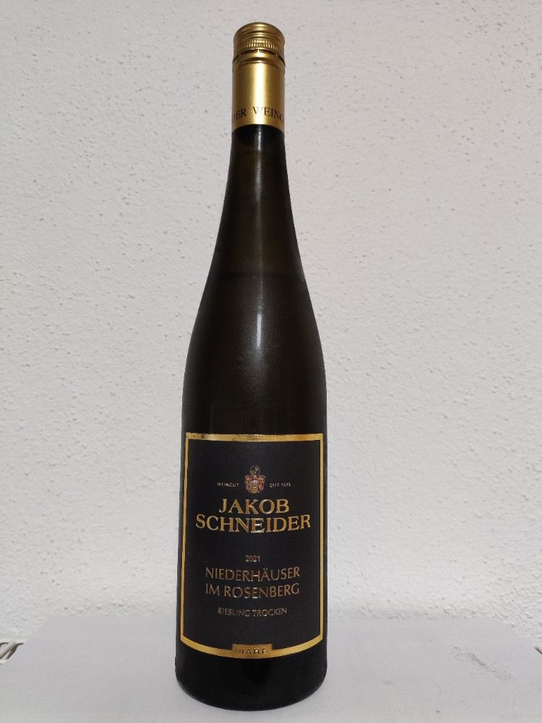 Weingut Jakob Schneider Niederh User Rosenberg Riesling Trocken