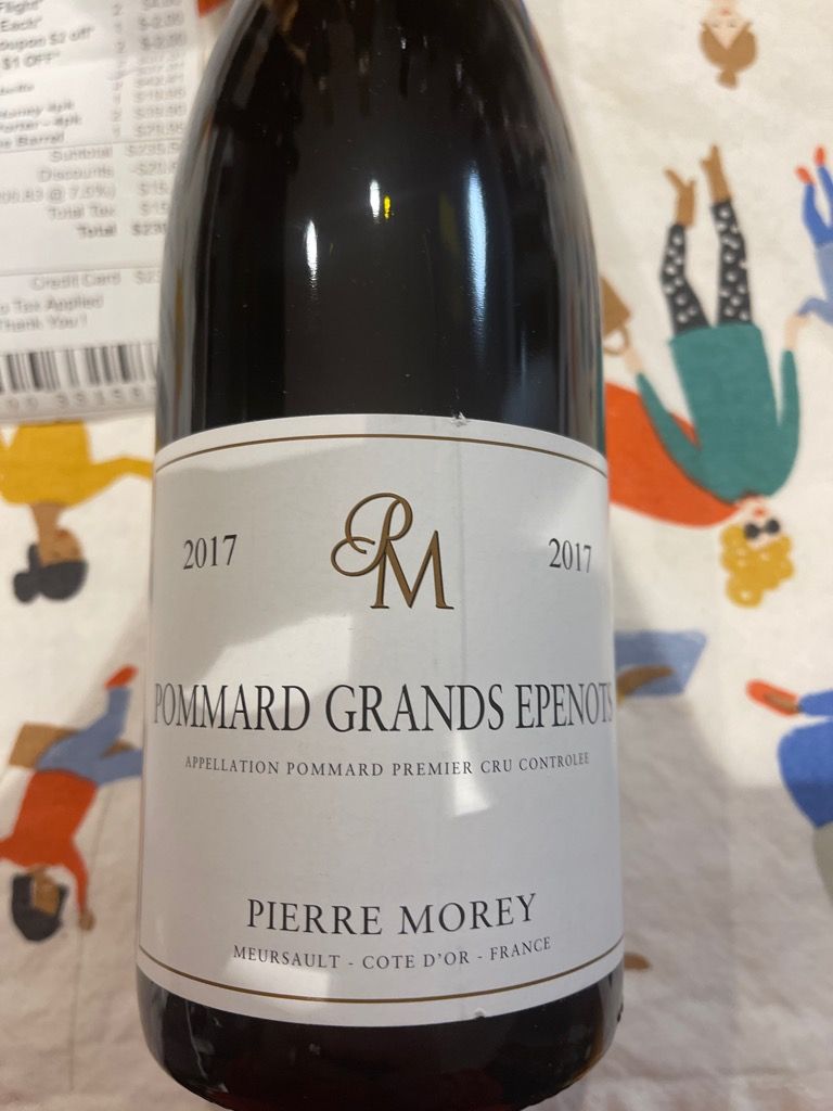 Pierre Morey Pommard Er Cru Les Grands Penots France Burgundy