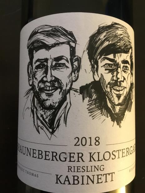 Dominique Benjamin Thomas Brauneberger Klostergarten Riesling