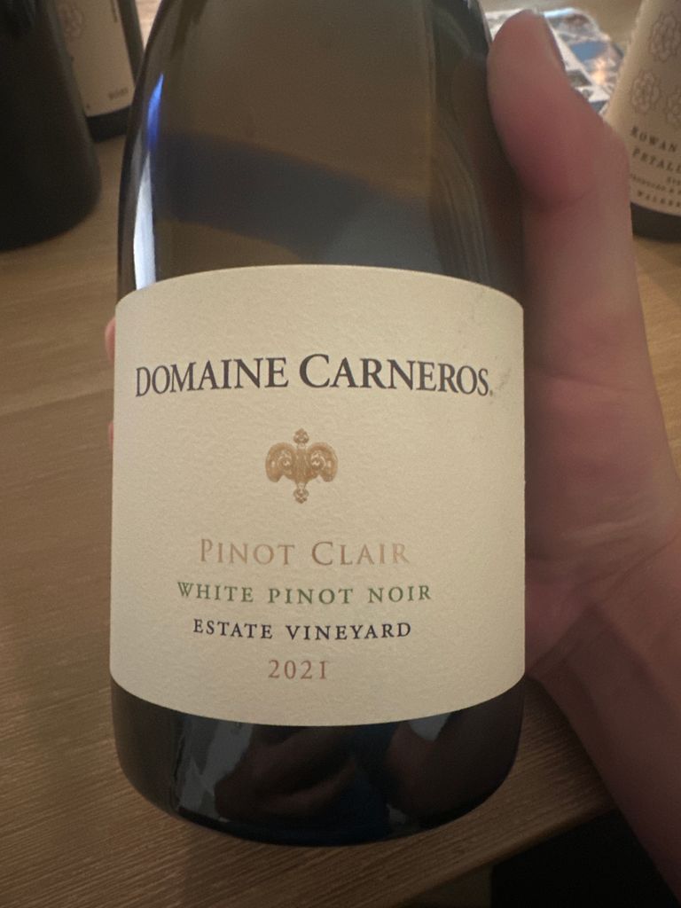 Domaine Carneros Pinot Clair Usa California Napa Sonoma