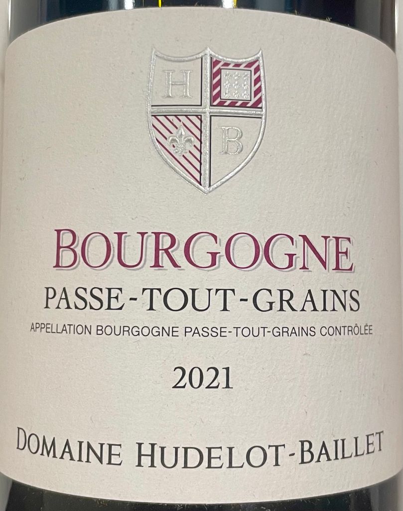 Domaine Hudelot Baillet Bourgogne Passetoutgrains France