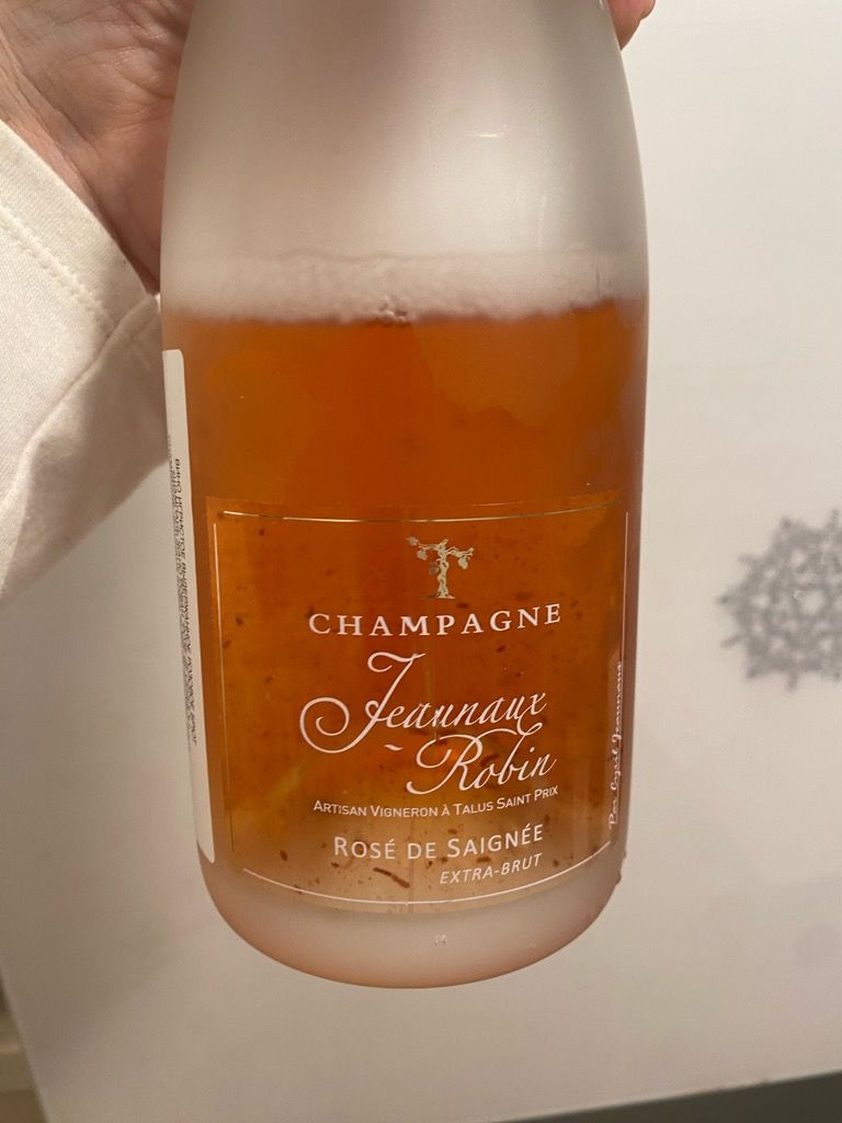 2019 Jeaunaux Robin Champagne Rosé de Saignée France Champagne