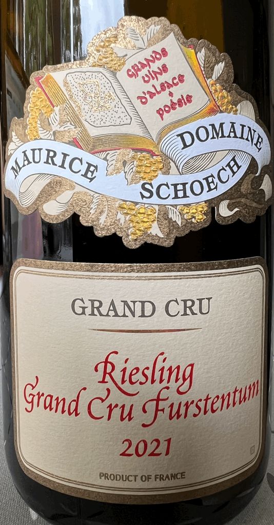 Domaine Maurice Schoech Riesling Furstentum France Alsace