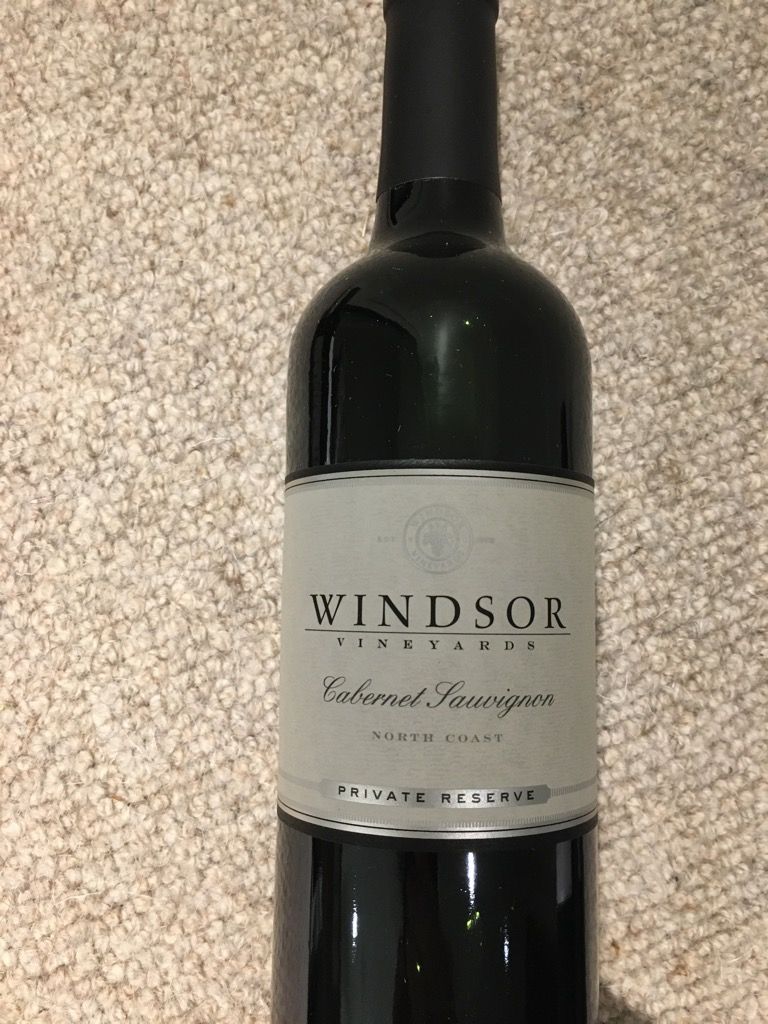 2020 Windsor Vineyards Cabernet Sauvignon Private Reserve North Coast