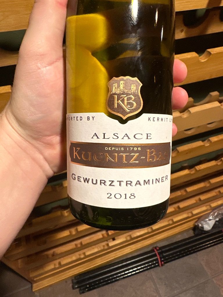 2018 Kuentz Bas Gewurztraminer Eichberg France Alsace Alsace Grand