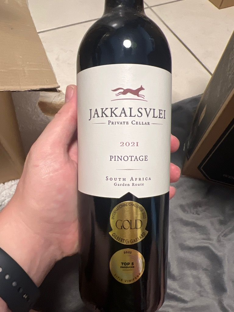 Jakkalsvlei Private Cellar Pinotage South Africa Coastal Region