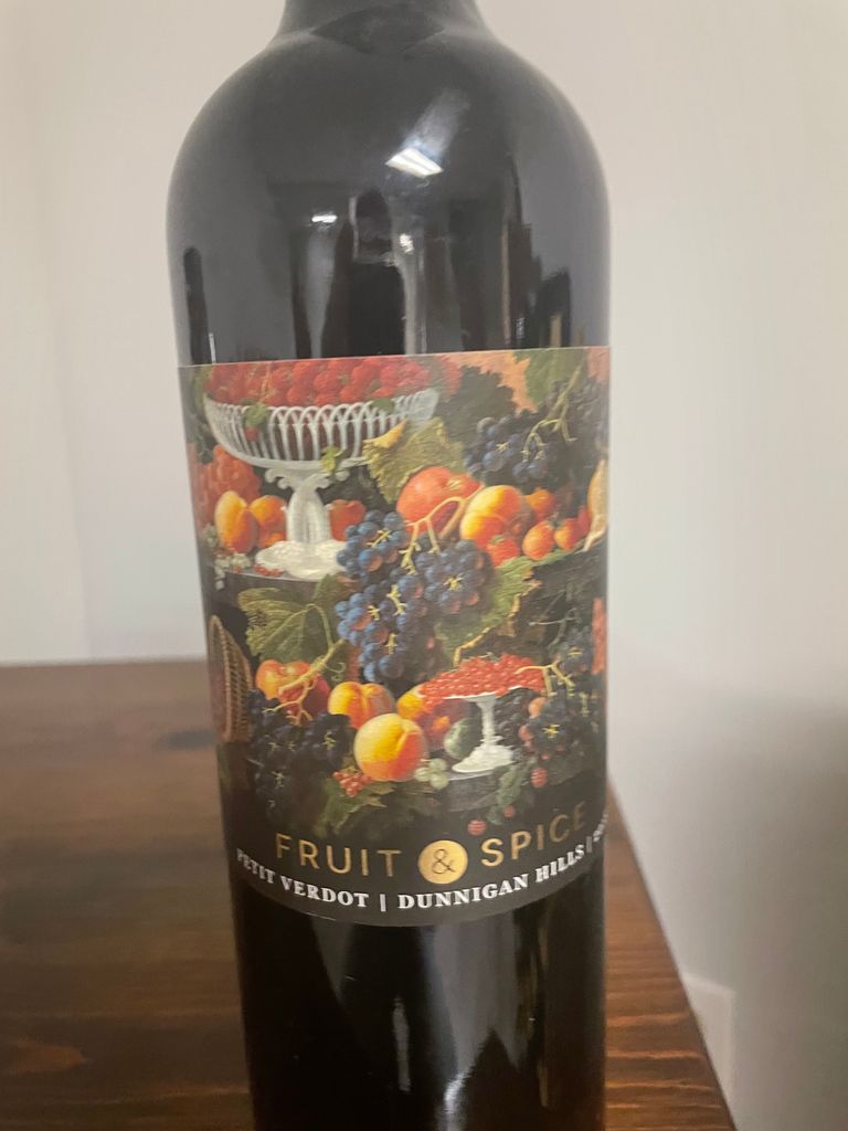 2018 Vino Rubio Cellars Petit Verdot Fruit Spice USA California