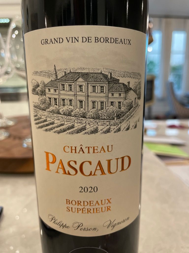 2020 Château Pascaud France Bordeaux Bordeaux Supérieur CellarTracker