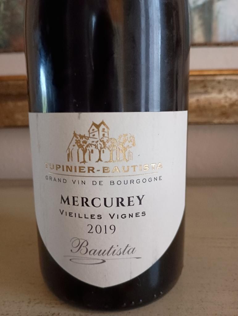 Domaine Tupinier Bautista Mercurey Er Cru Les Vell Es Vieilles