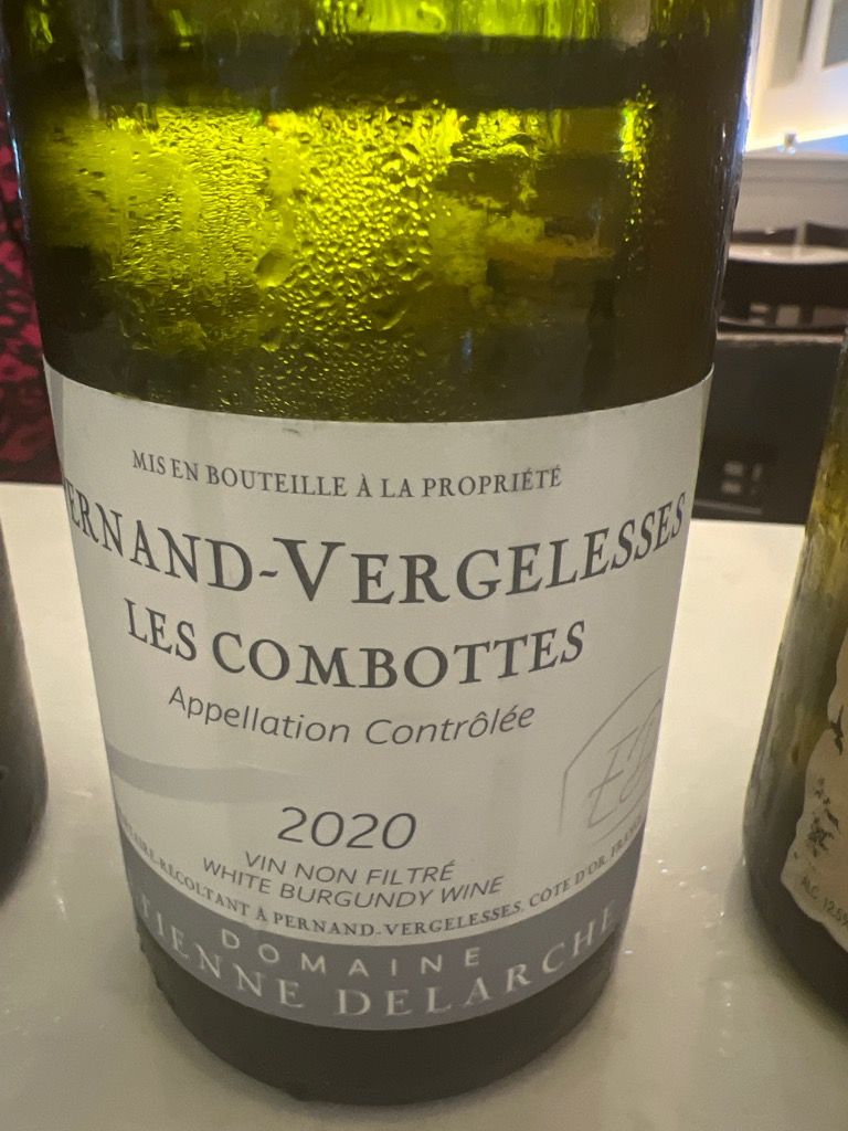 Domaine Denis P Re Et Fils Pernand Vergelesses Blanc France