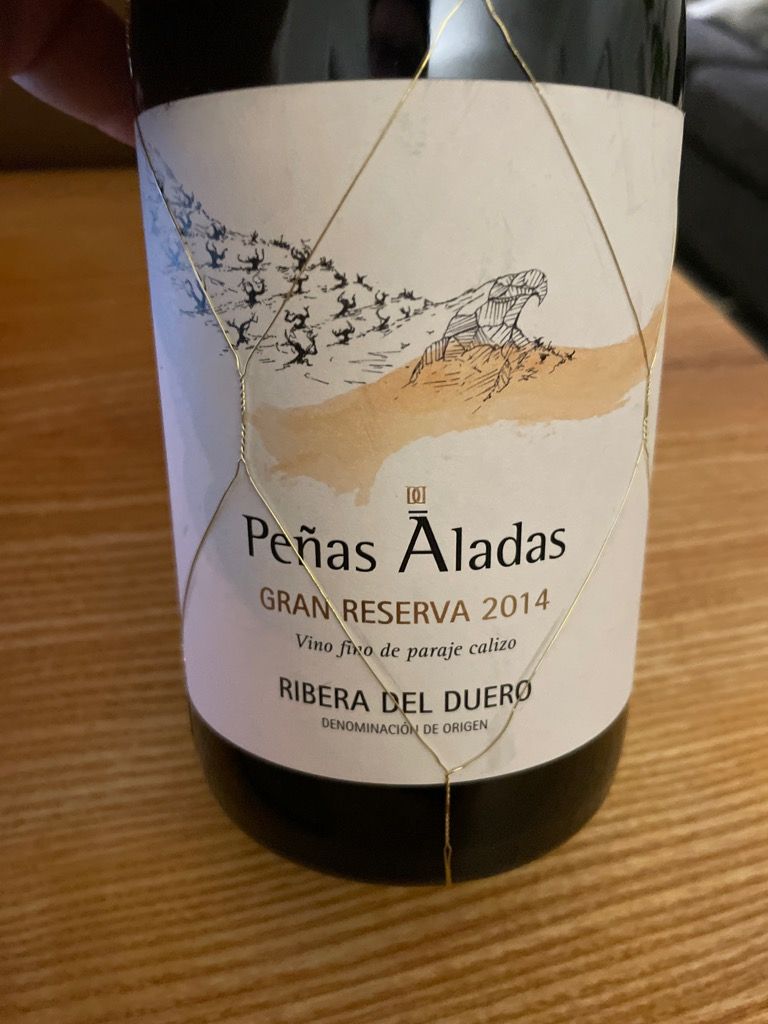 2014 Dominio Del Aguila Ribera Del Duero Gran Reserva Penas Aladas