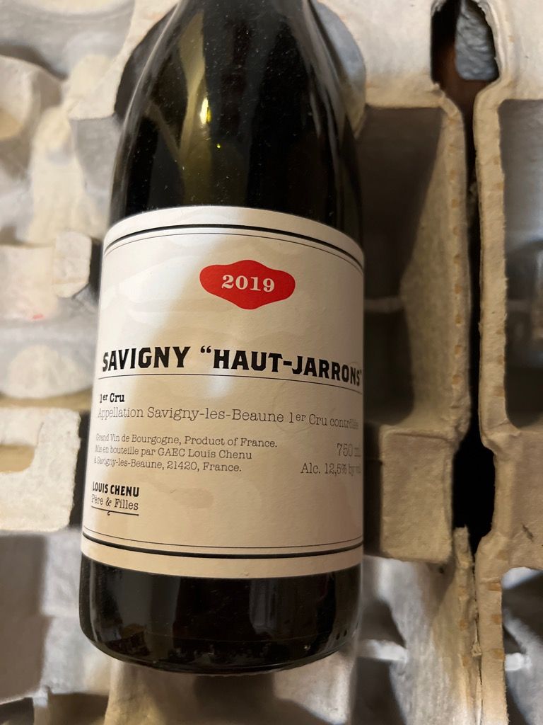 2020 Louis Chenu Savigny lès Beaune 1er Cru Les Hauts Jarrons France