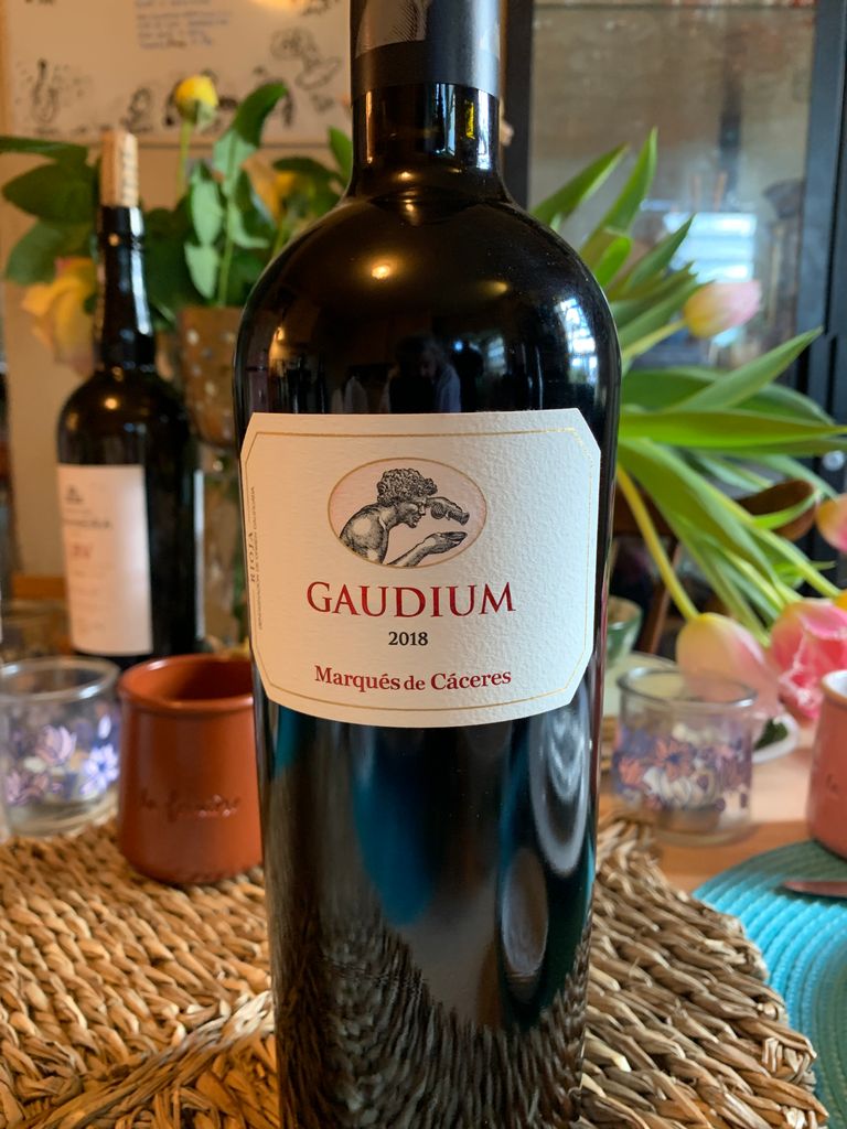 2018 Marqués de Cáceres Rioja Gaudium Gran Vino Spain La Rioja Rioja