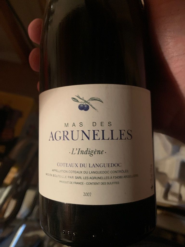 Mas Des Agrunelles Coteaux Du Languedoc L Indig Ne France