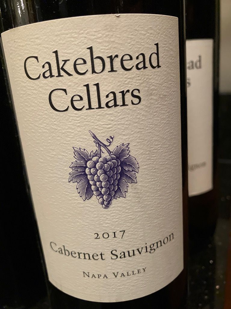 Cakebread Cellars Cabernet Sauvignon Suscol Springs Usa