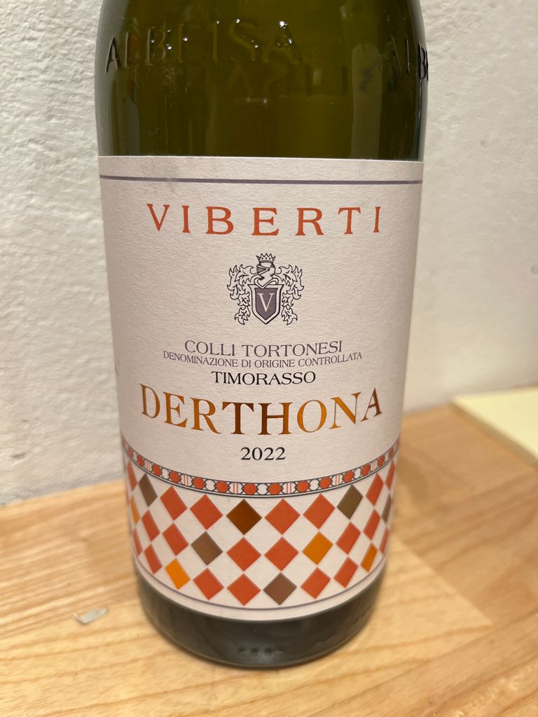 Viberti Timorasso Derthona Italy Piedmont Colli Tortonesi