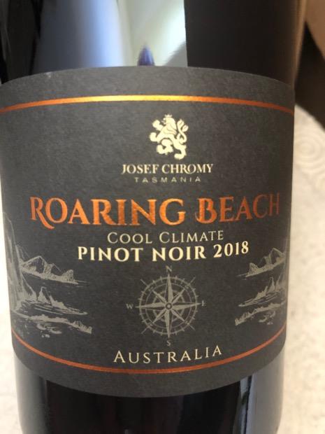 Josef Chromy Pinot Noir Cool Climate Roaring Beach Australia