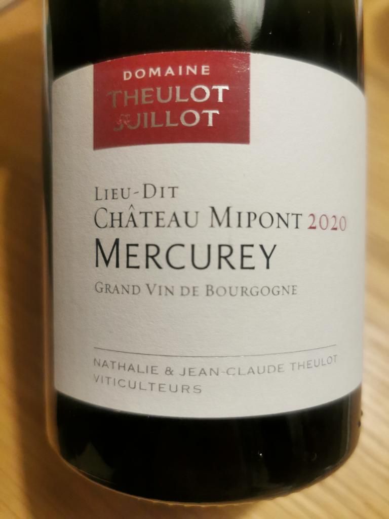 Domaine Theulot Juillot Mercurey Ch Teau Mi Pont France Burgundy